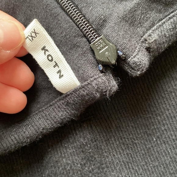 KOTN Women’s Cozy Skirt, 100% Egyptian cotton, XXL, Black - Picture 8 of 14